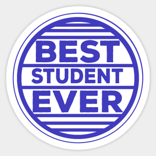 Best Student Ever Sticker